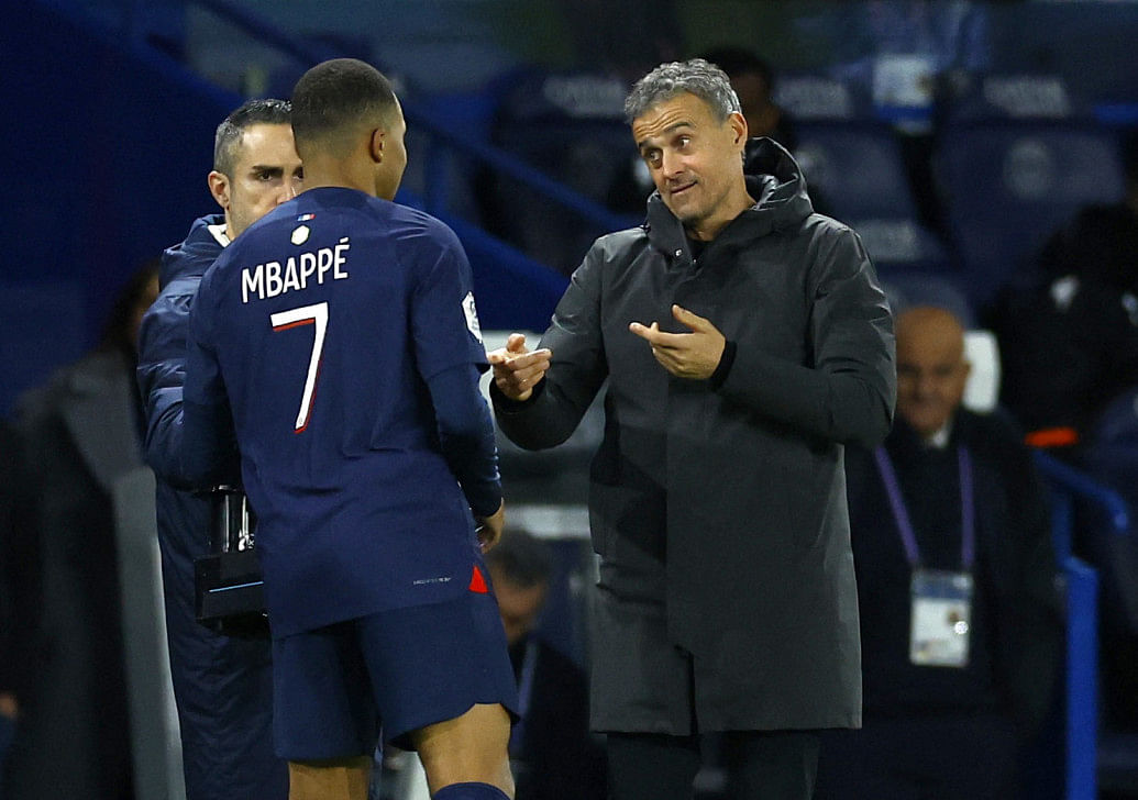 Psg boss enrique says no need to dip into transfer market0