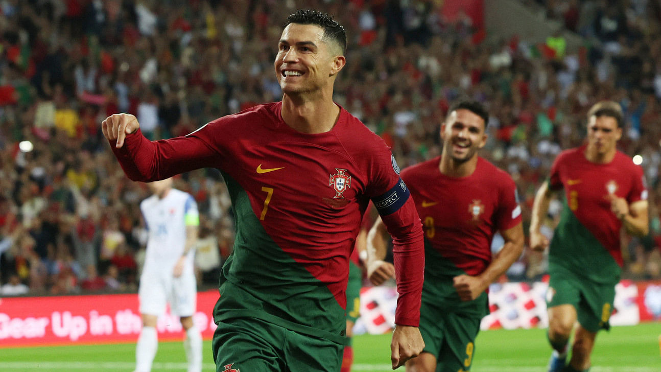 'ronaldo is a reference point for young players'0