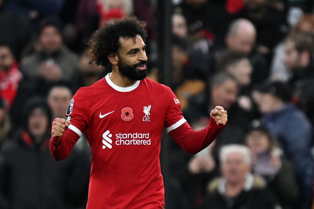 Salah extends scoring streak to send liverpool joint top of pl 0