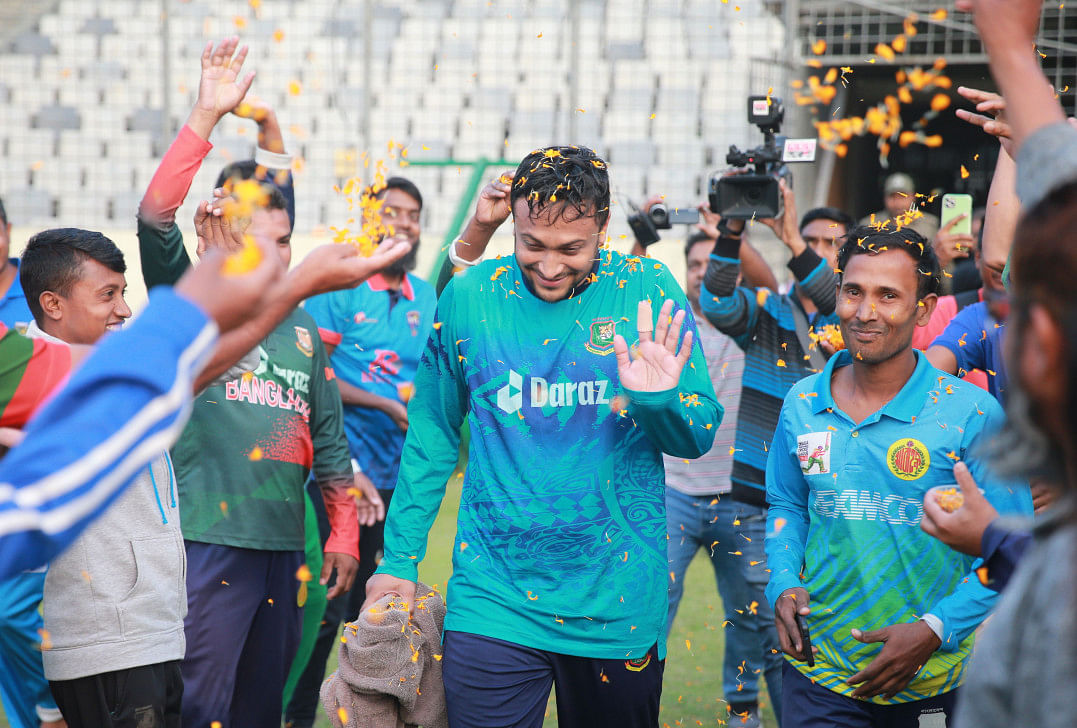Shakib rushes back to familiar grounds0