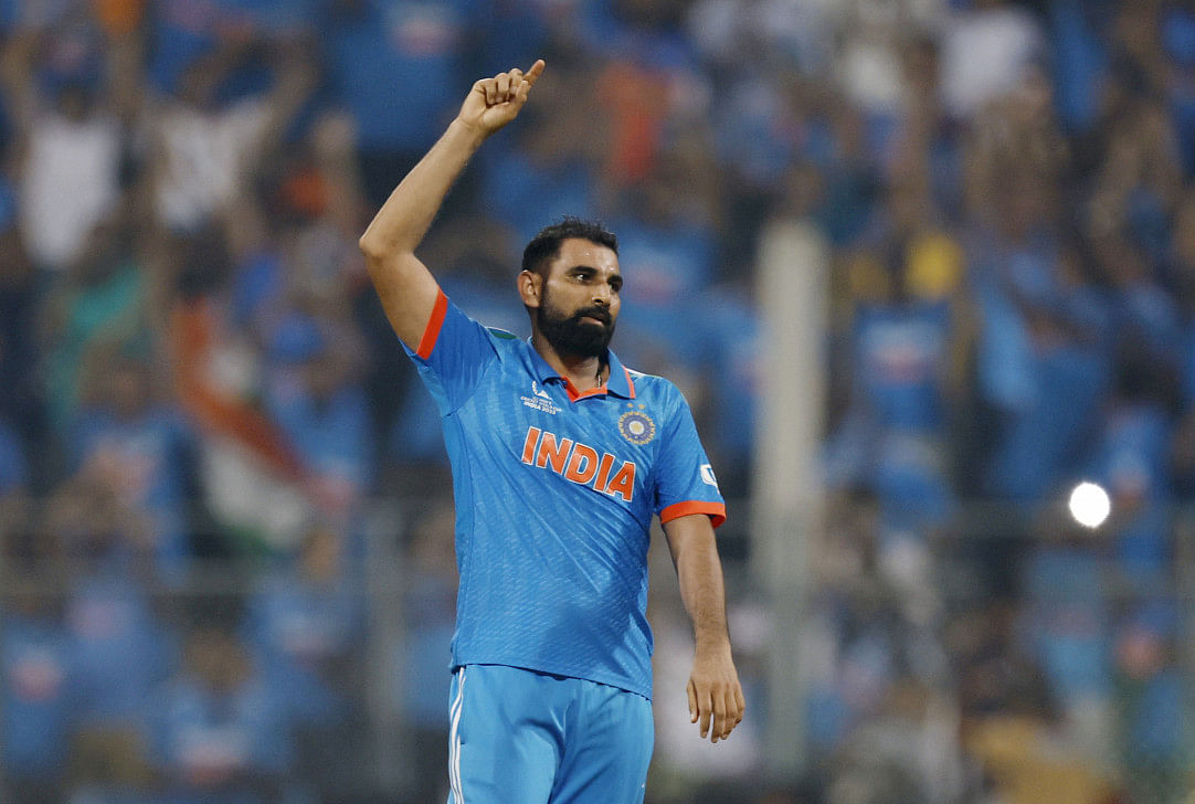 Shami ruled out of india's south africa tests0