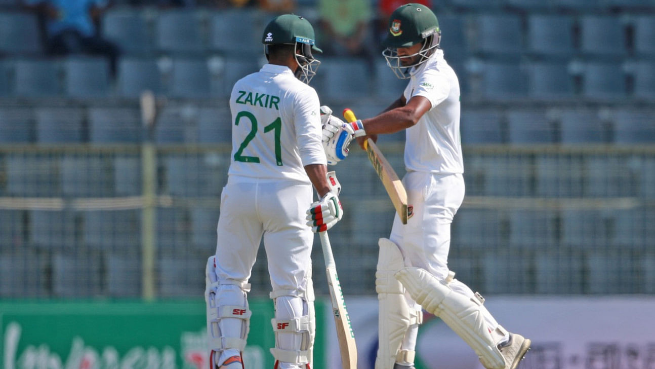 Shanto ton propels tigers 1