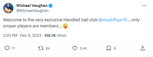 Vaughan welcomes mushfiqur to ‘handled ball club’1