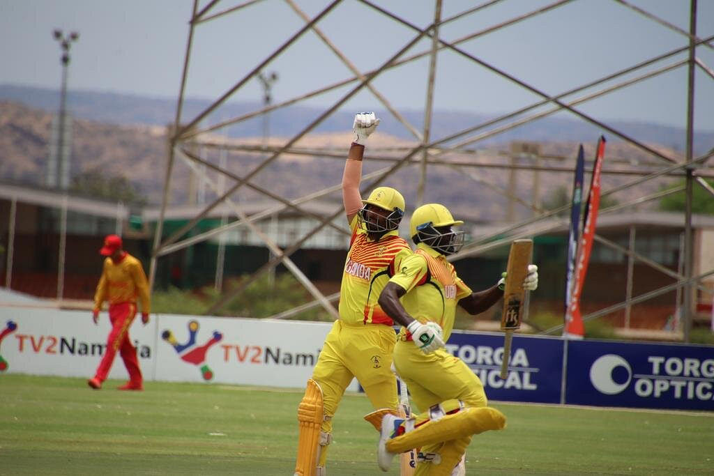 Zimbabwe stunned by uganda, at risk of missing t20 wc 2024 berth 1 Zimbabwe stunned by uganda, at risk of missing t20 wc 2024 berth0
